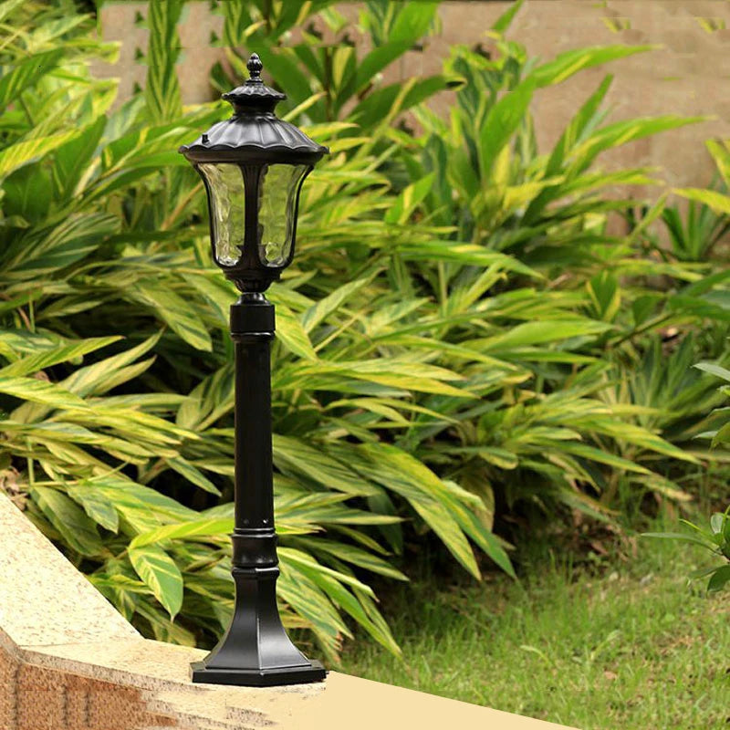 lampe de jardin rétro pour éclairage extérieur étanche - vue 7 sur 8