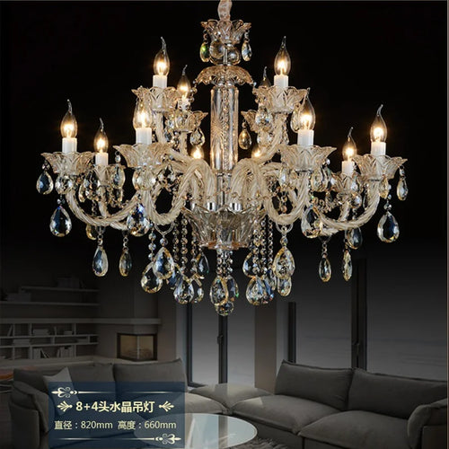 lustres en cristal pour décoration intérieure moderne et élégante - vue 4 sur 13