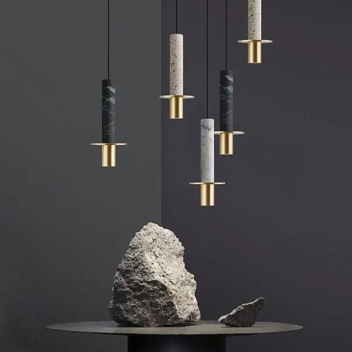 suspension créative en béton rétro pour café et restaurant - vue 2 sur 7
