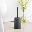 brosse de toilette moderne avec couvercle et design élégant