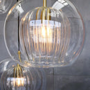 suspension en verre de luxe pour intérieur moderne