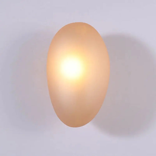 applique murale led galets verre moderne déco intérieur hotel couloir plafonnier éclairage - vue 7 sur 22