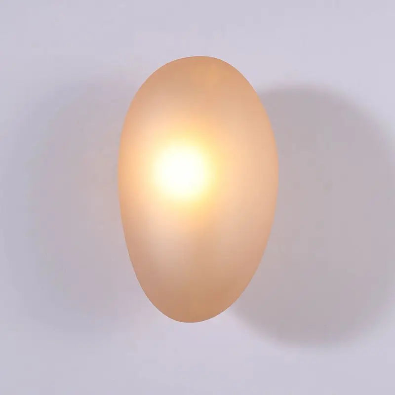 applique murale led galets verre moderne déco intérieur hotel couloir plafonnier éclairage - vue 6 sur 22