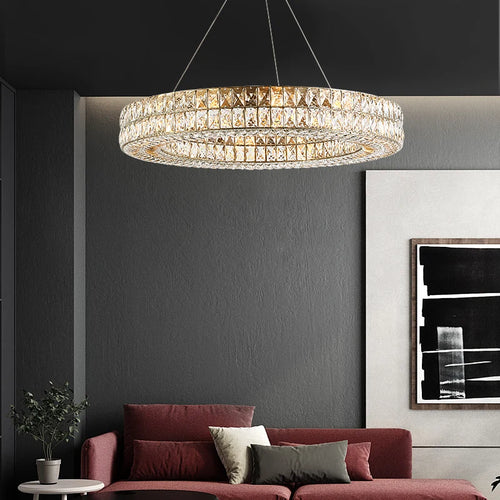 suspension en cristal design postmoderne pour intérieur élégant - vue 4 sur 14