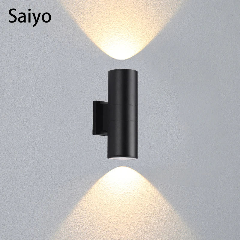 applique murale led étanche aluminium pour jardin - vue 1 sur 9