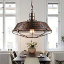 suspension en fer rétro style loft pour café et boutiques