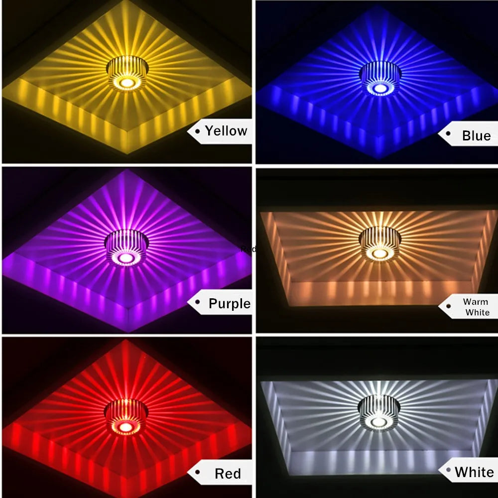 spot led encastré en aluminium monté en surface - vue 4 sur 13