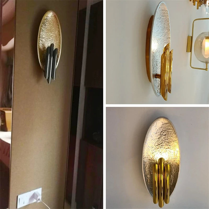 applique murale led en métal pour hôtel et allée - vue 4 sur 7