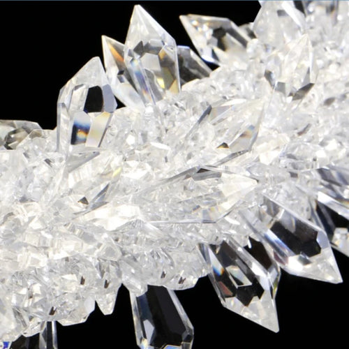 suspension à led en cristal pour décoration intérieure romantique - vue 6 sur 17
