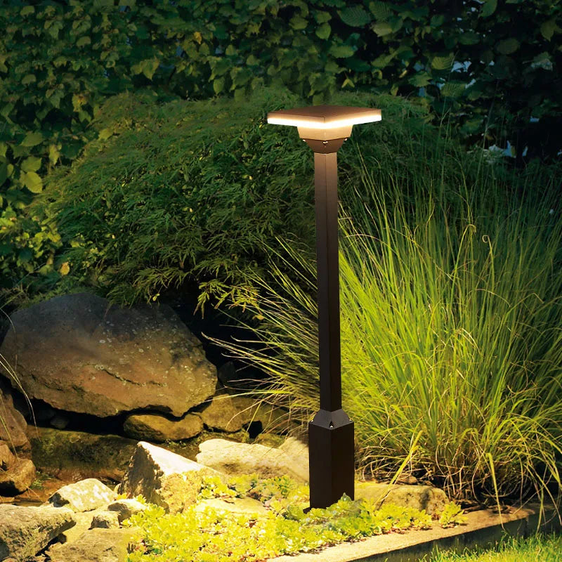 lampe extérieure moderne étanche pour jardin et parc - vue 6 sur 13