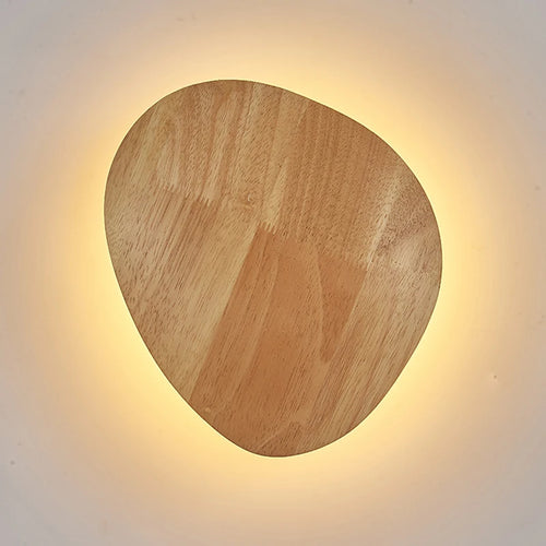 applique murale led moderne en bois avec originalité nordique - vue 3 sur 10