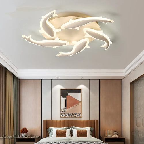 plafonnier led nordique moderne intérieur - vue 3 sur 10