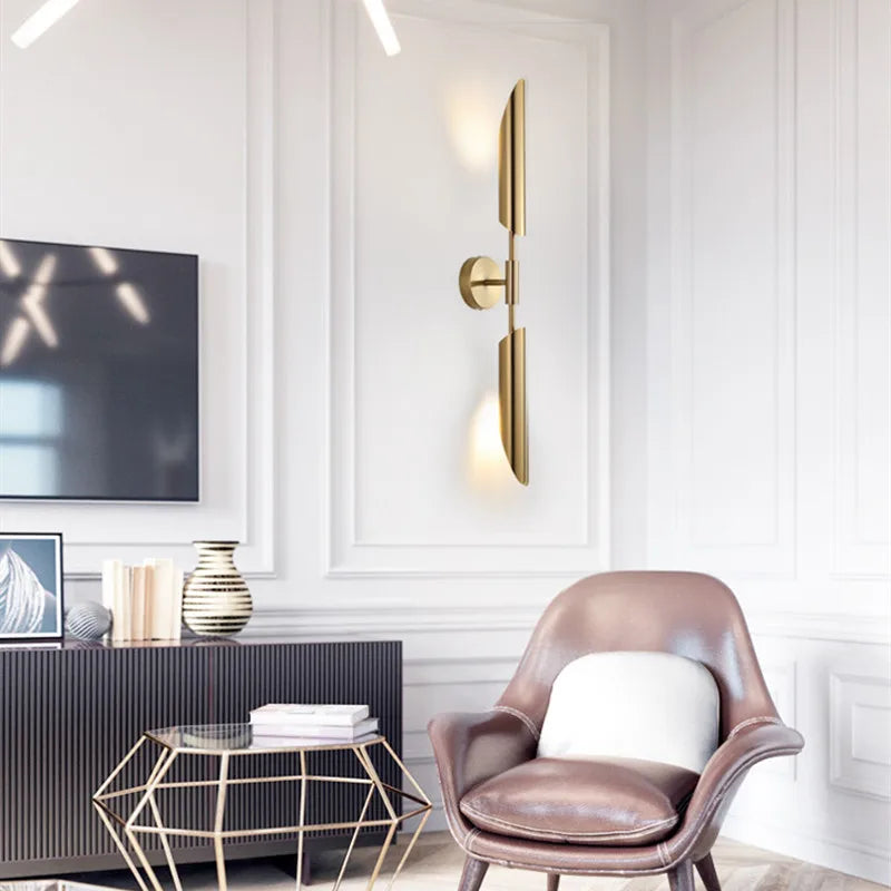 appliques murales led design nordique pour décoration intérieure - vue 4 sur 10