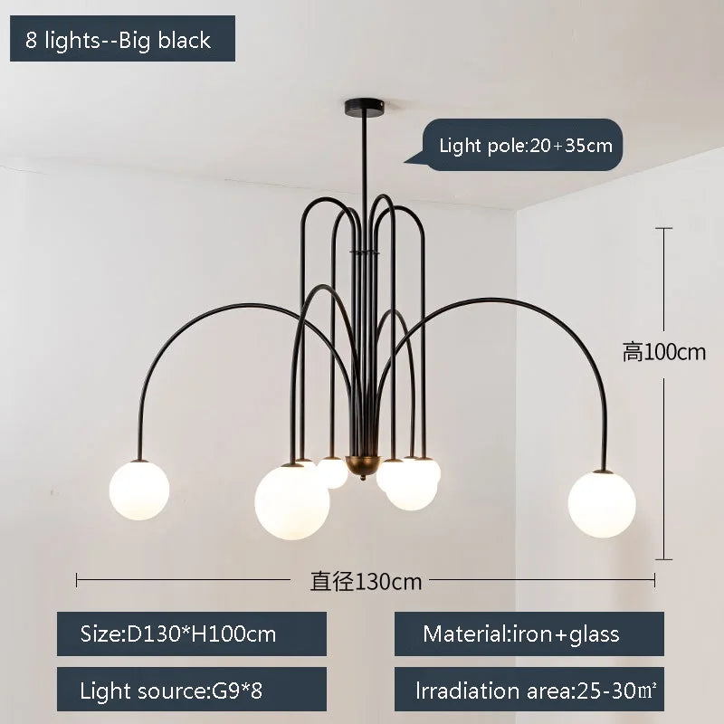 suspension moderne design postmoderne pour intérieur élégant - vue 8 sur 21