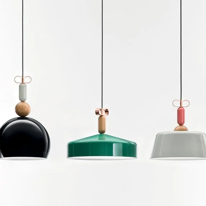 lampe suspendue led torremato cristina celestino bonton en métal aluminium - vue 4 sur 16