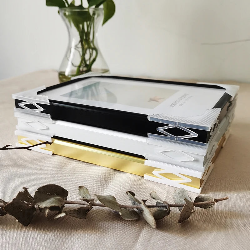 cadre photo en aluminium pour décoration murale moderne - vue 6 sur 9