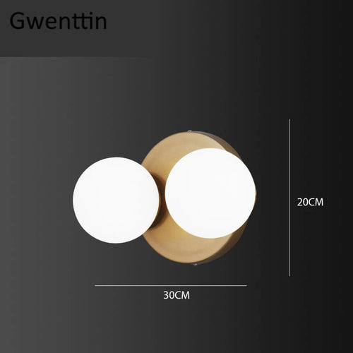 applique murale moderne à led en verre pour décoration intérieure - vue 9 sur 10