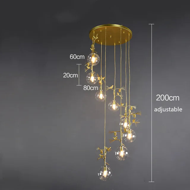 suspension en verre design moderne pour intérieur élégant - vue 13 sur 15