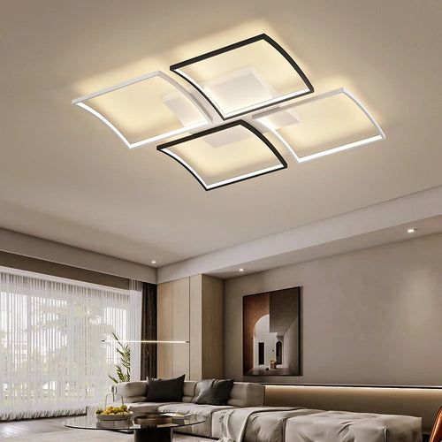lustre led en aluminium pour intérieur et espaces commerciaux - vue 3 sur 9