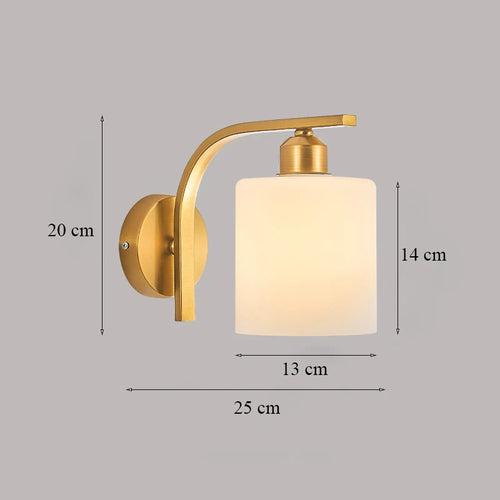 applique murale en verre luxe style art déco pour intérieur - vue 11 sur 21