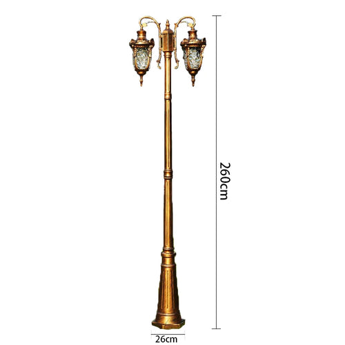 (H≈2.6M)Villa Home Outdoor Garden Light Park Community Landscape Street Project Lighting Street Lamp - vue 9 sur 10