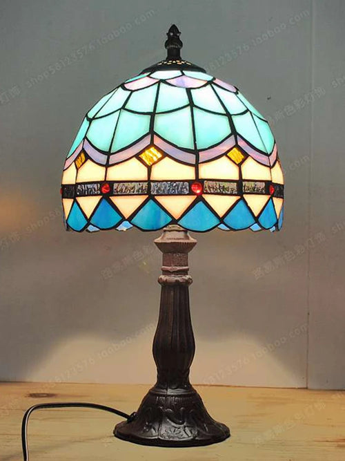 lampe de chevet en verre style européen pour enfants - vue 5 sur 6