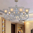 lustre vintage en fer forgé style européen éclairage rétro