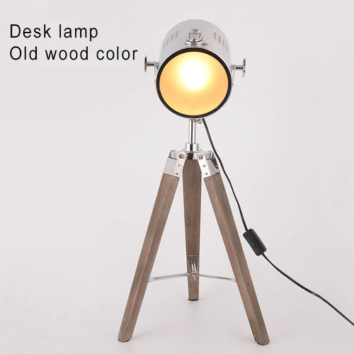 lampadaire nordique en bois massif avec éclairage led moderne - vue 11 sur 10