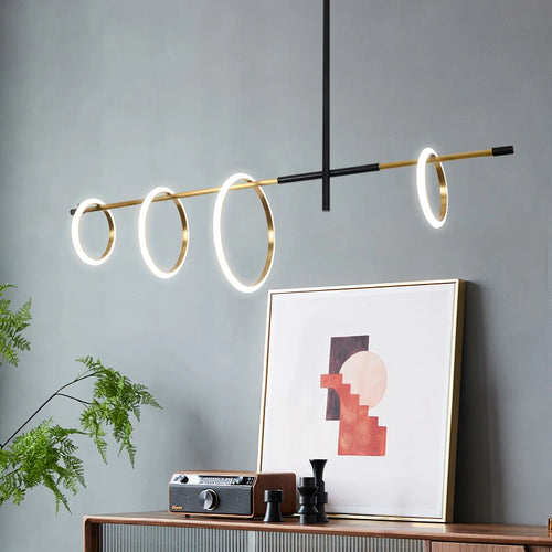 suspension LED design moderne pour décoration intérieure - vue 7 sur 16