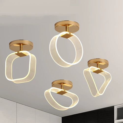 plafonnier créatif au design post-moderne pour éclairage décoratif - vue 3 sur 14