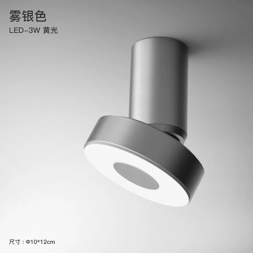 plafonnier moderne encastré design simple éclairage décoratif led - vue 8 sur 7