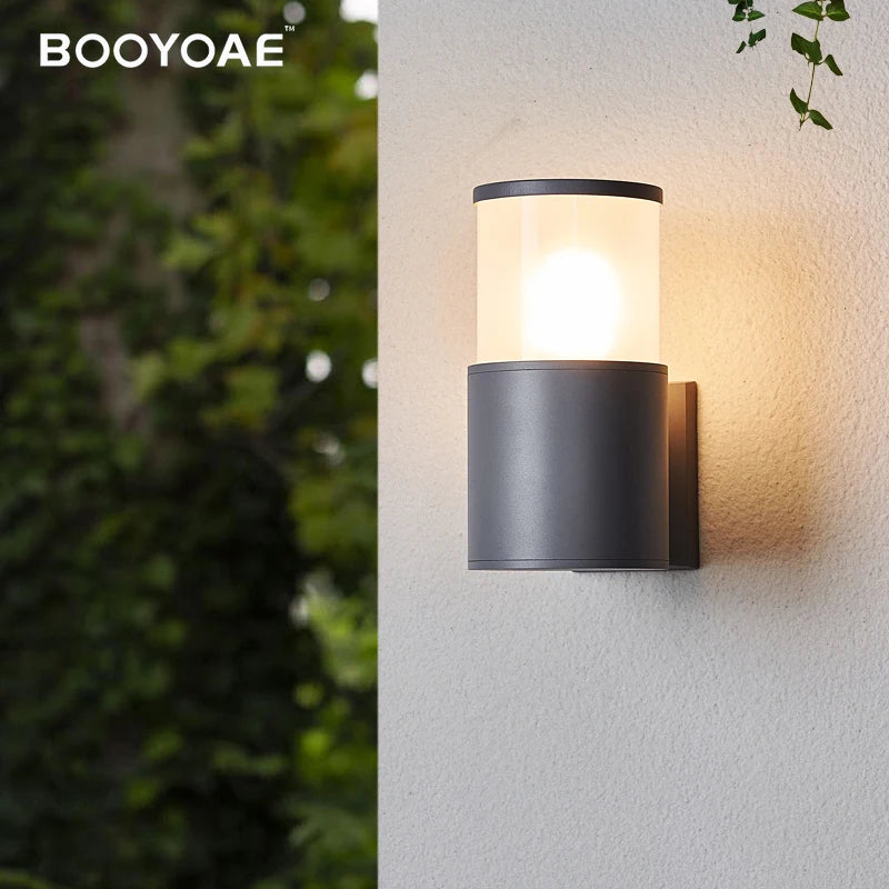 Applique extérieure 110V balcon éclairage mural hôtel paysage lampe terrasses jardins boutique allées porte poteaux étanche applique murale - vue 2 sur 7