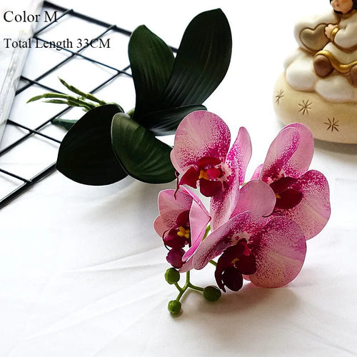 orchidée en latex luxe pour décoration mariage et événements - vue 25 sur 26