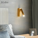 applique murale rotative à led design moderne et minimaliste