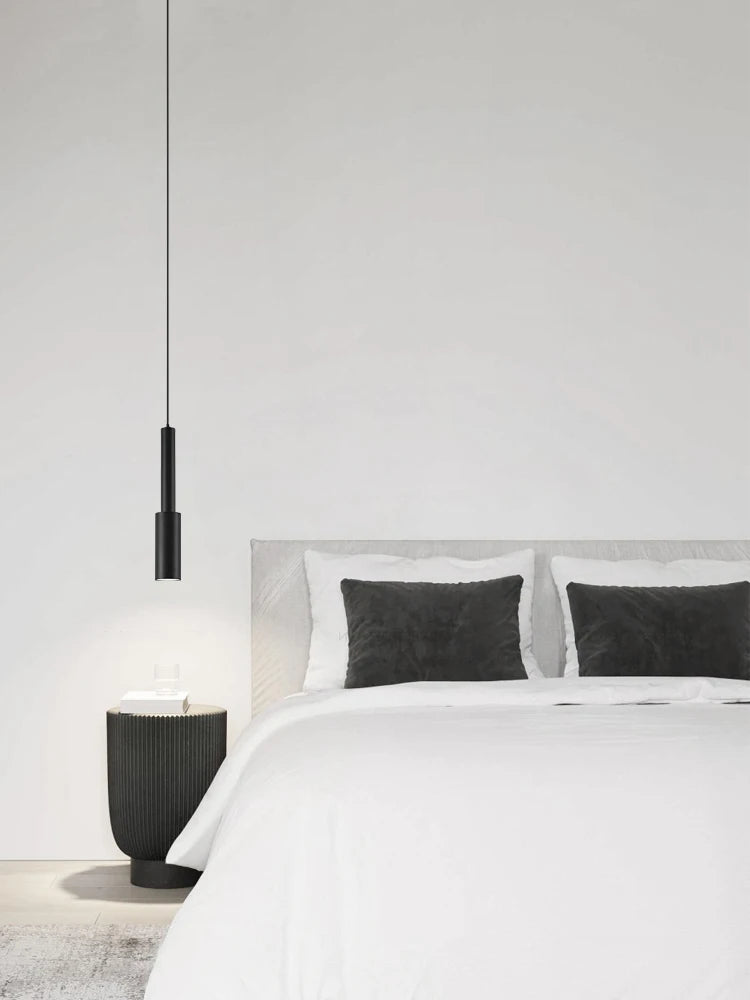 suspension led longue pour bar et cuisine - vue 2 sur 8