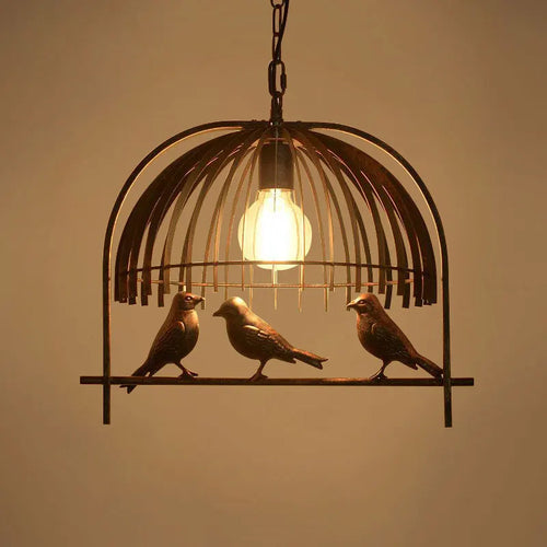 suspension décorative en forme d'oiseau style nordique