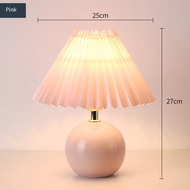 lampe de chevet moderne en céramique pour bureau et veilleuse créative - vue 13 sur 18