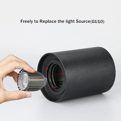 spot led gu10 réglable monté en surface pour plafond - vue 3 sur 6