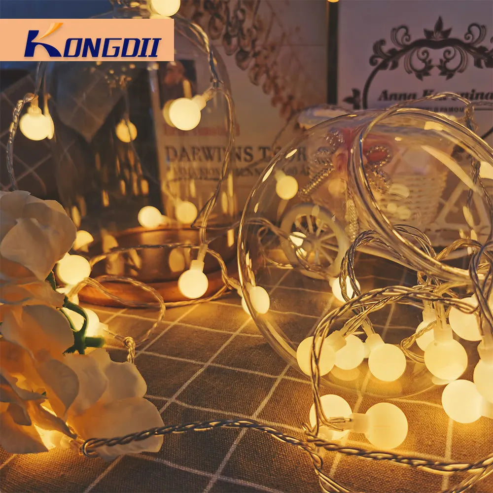 guirlande lumineuse led usb et batterie pour fêtes et décorations - vue 1 sur 8