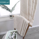 Voilage lin rayé style moderne pour salon chambre