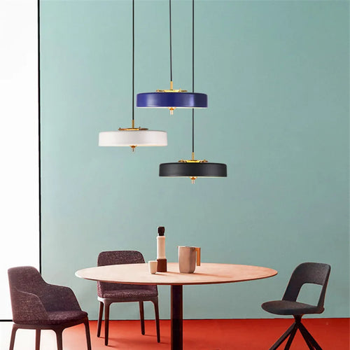 suspension nordic revolve lustre led métal moderne pour restaurant et bar - vue 4 sur 9