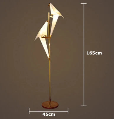 lampe postmoderne en fer acrylique pour amoureux des oiseaux - vue 20 sur 21