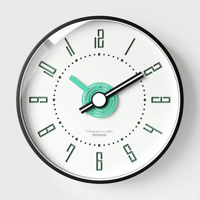 horloge murale créative à quartz silencieuse pour intérieur - vue 7 sur 10