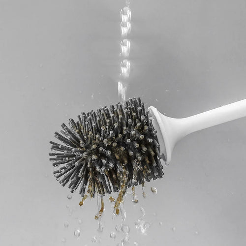 brosse de nettoyage murale à long manche en silicone - vue 6 sur 10