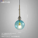 suspension lumineuse moderne en verre pour intérieur élégant
