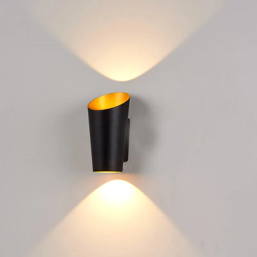 applique murale led étanche en aluminium pour jardin extérieur - vue 2 sur 10