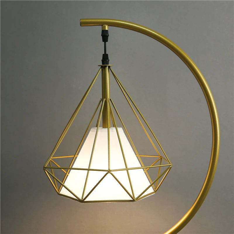 lampadaire led moderne en fer forgé design nordique élégant - vue 5 sur 8