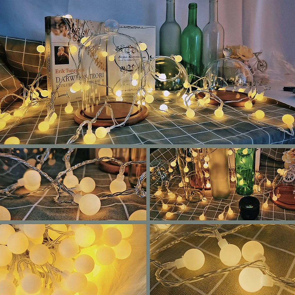 guirlande lumineuse led usb et batterie pour fêtes et décorations - vue 5 sur 8