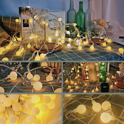 guirlande lumineuse led usb et batterie pour fêtes et décorations - vue 6 sur 8