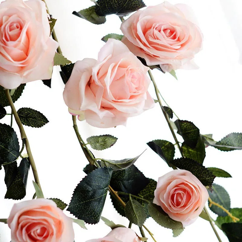 guirlande de lierre artificielle en soie pour mariage décoratif - vue 8 sur 9